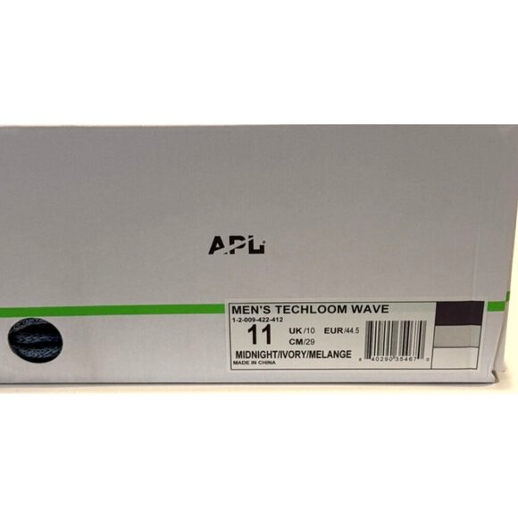 APL Men's Techloom Wave Running Shoe Midnight Melange Size 11 NIB - Picture 6 of 8